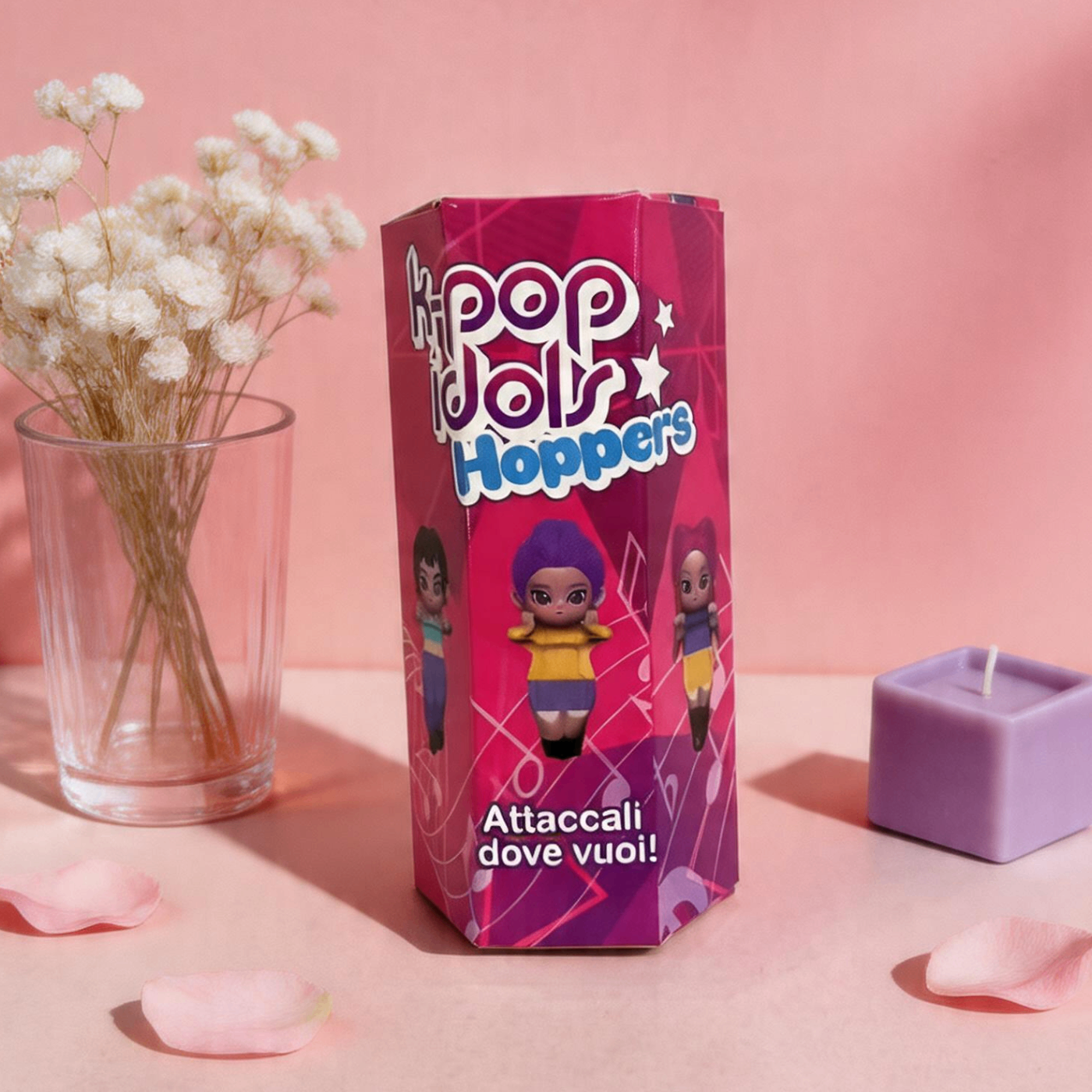 K-Pop Idols Hoppers - Mini Figure Adesiva per Cellulare e Tablet