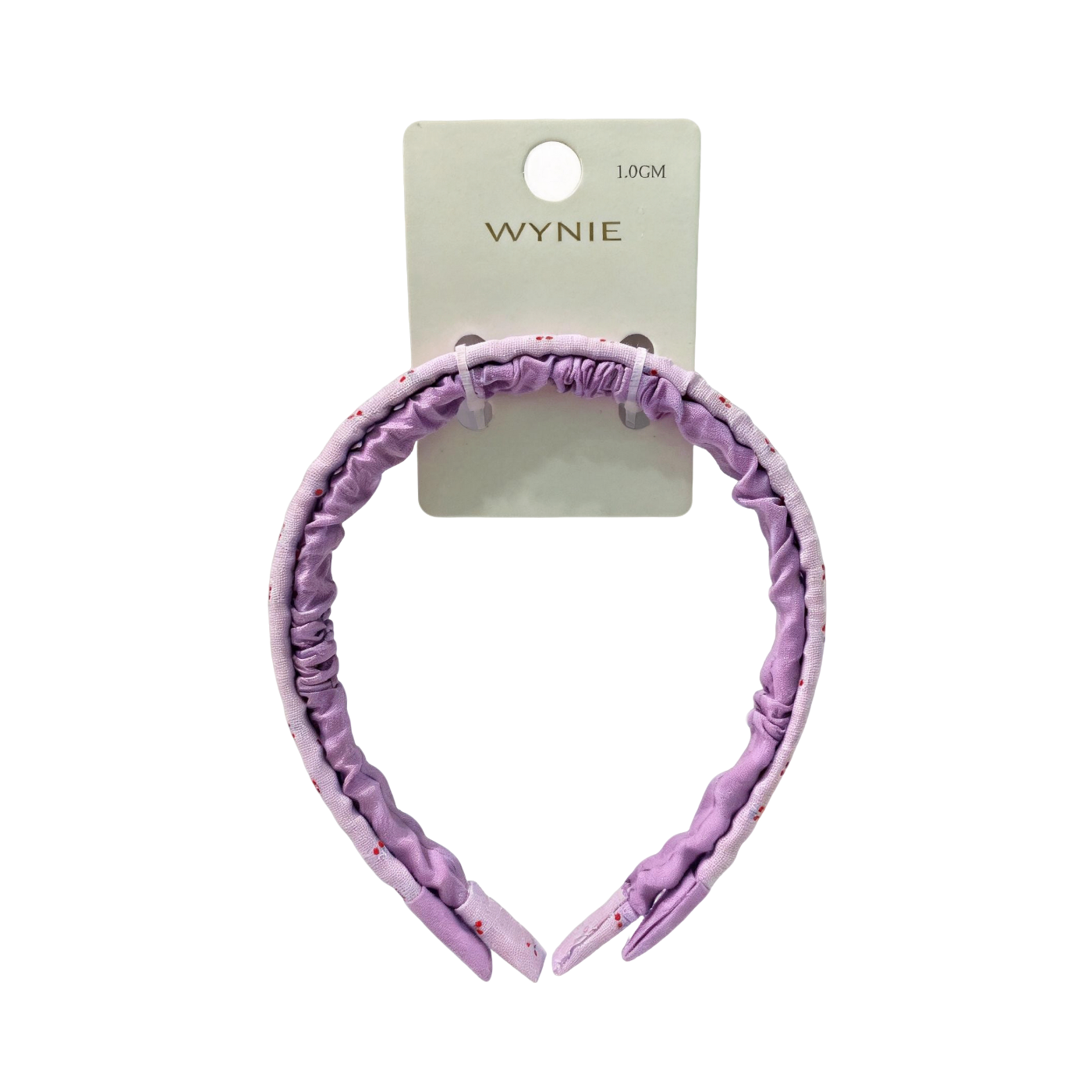 Set 2 Cerchietti per Capelli Arricciati - Fantasia a Fiori e Ciliegie