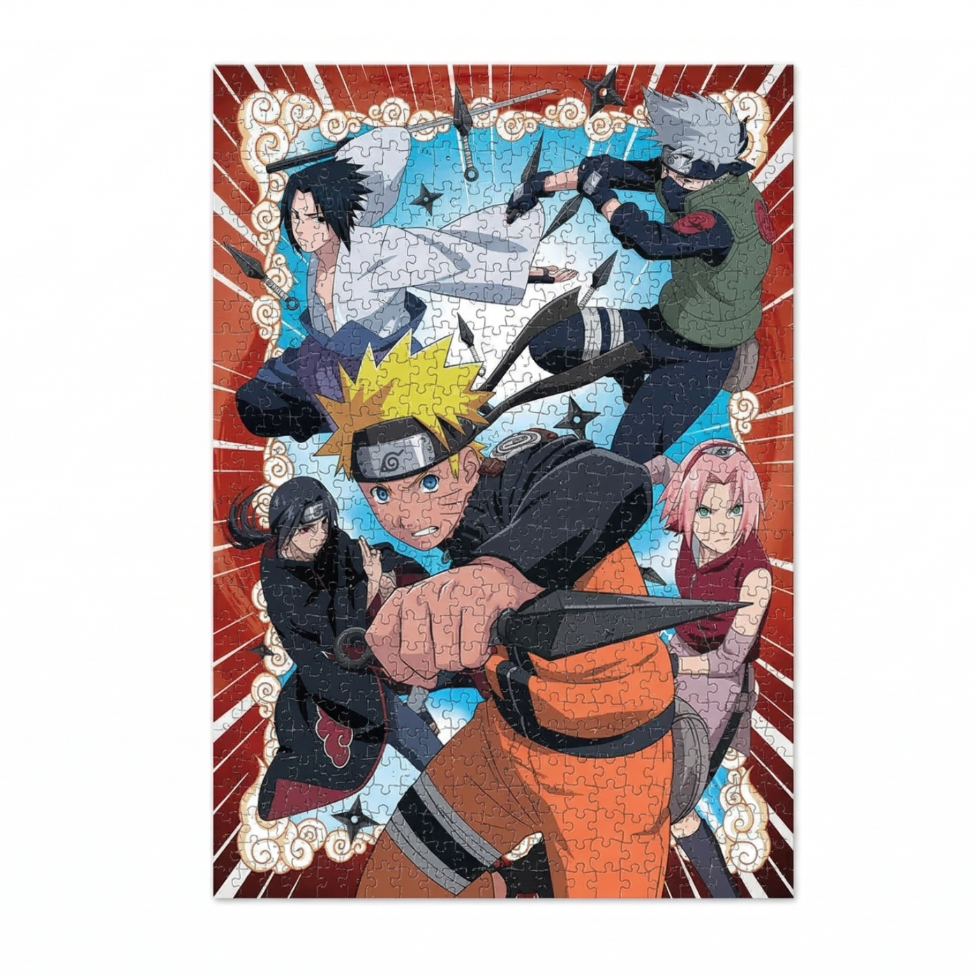 Clementoni - Puzzle - Naruto - 1000 Pezzi- Puzzle Adulti, Puzzle Anime, Made In Italy