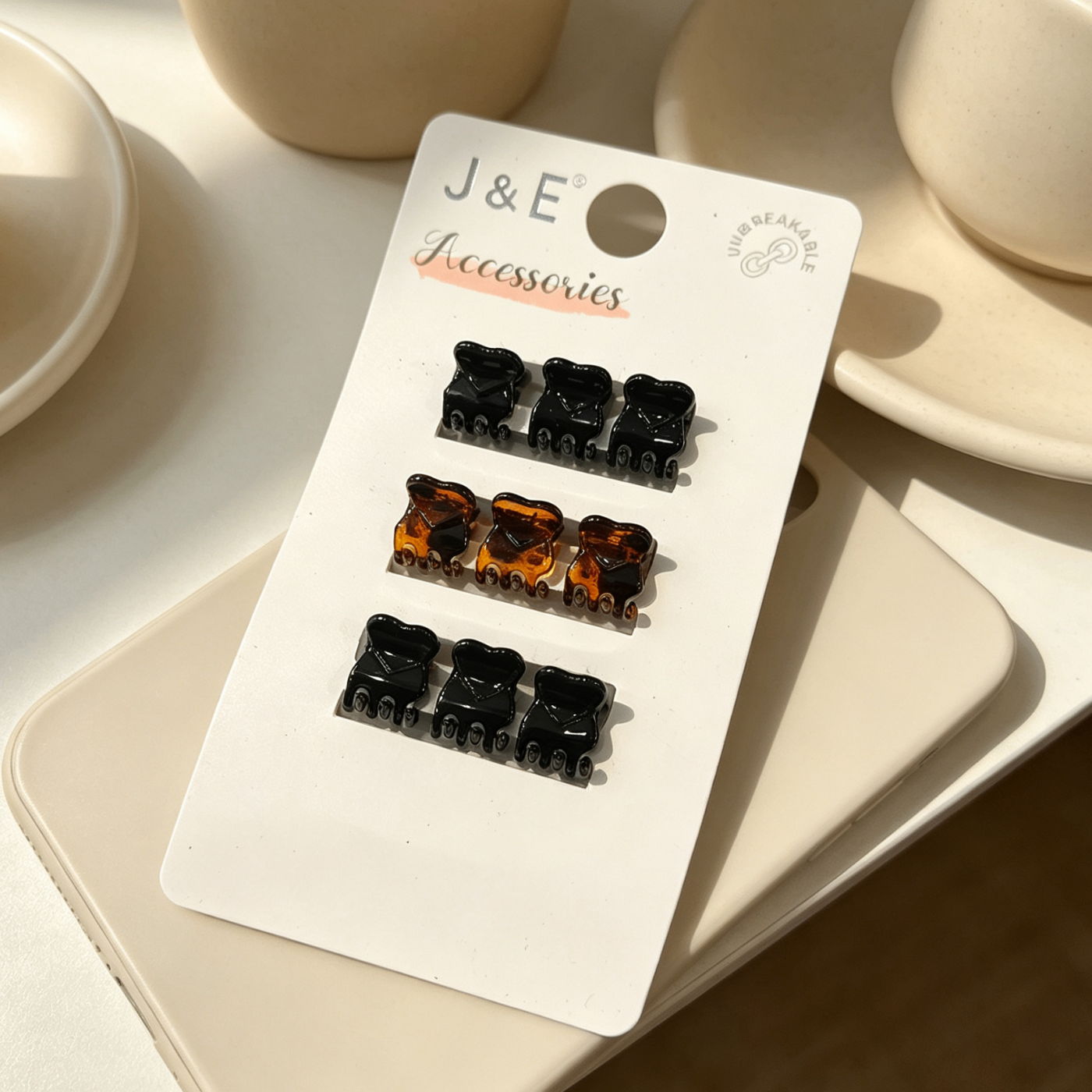 Mollette Mini Chic: L'Incanto della Tartaruga e Noir