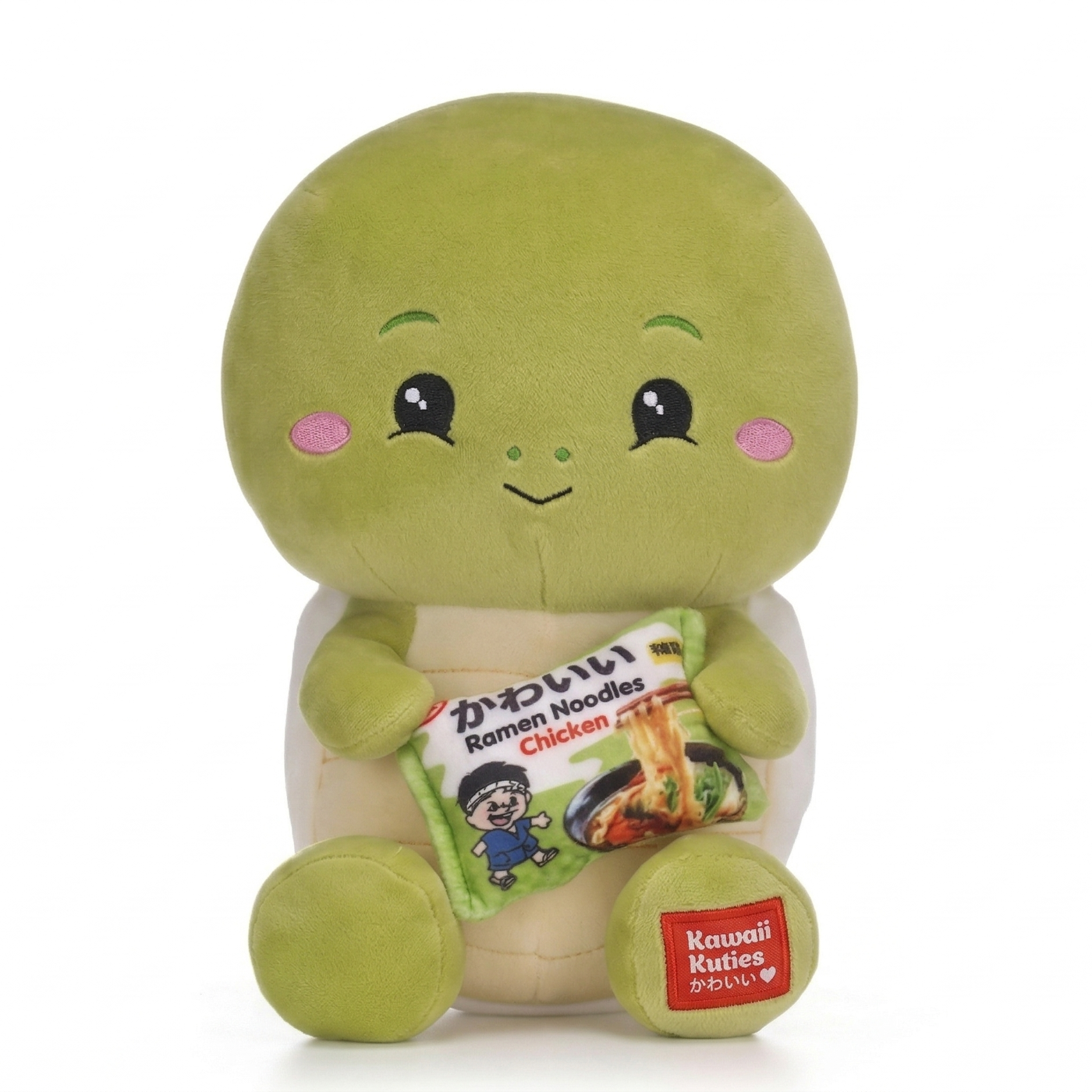 Peluche Kawaii con Ramen Noodle - Cane, Gatto e Panda Super Squishy