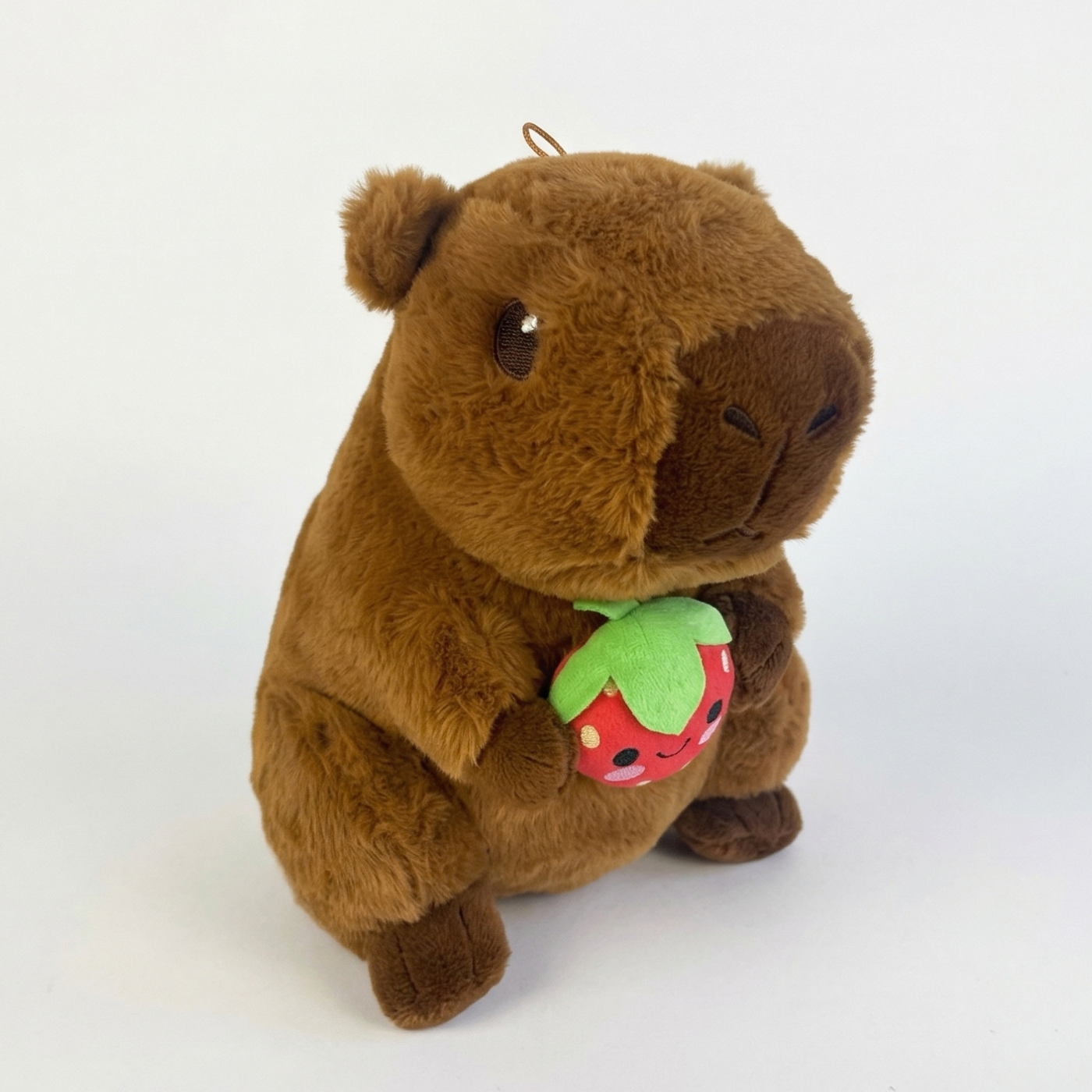 Peluche Capibara con Frutta 30cm - Morbido Pupazzo da Collezione