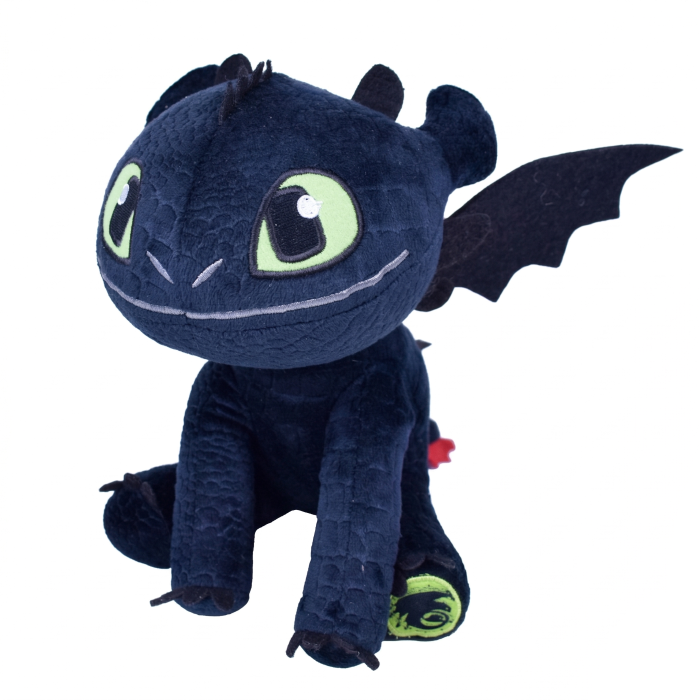 Peluche Dragon Trainer 46cm - Sdentato e Furia Chiaro