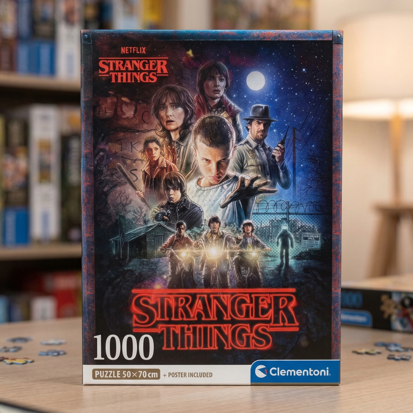 Clementoni - Puzzle - Stranger Things - 1000 Pezzi- Puzzle Adulti, Made In Italy