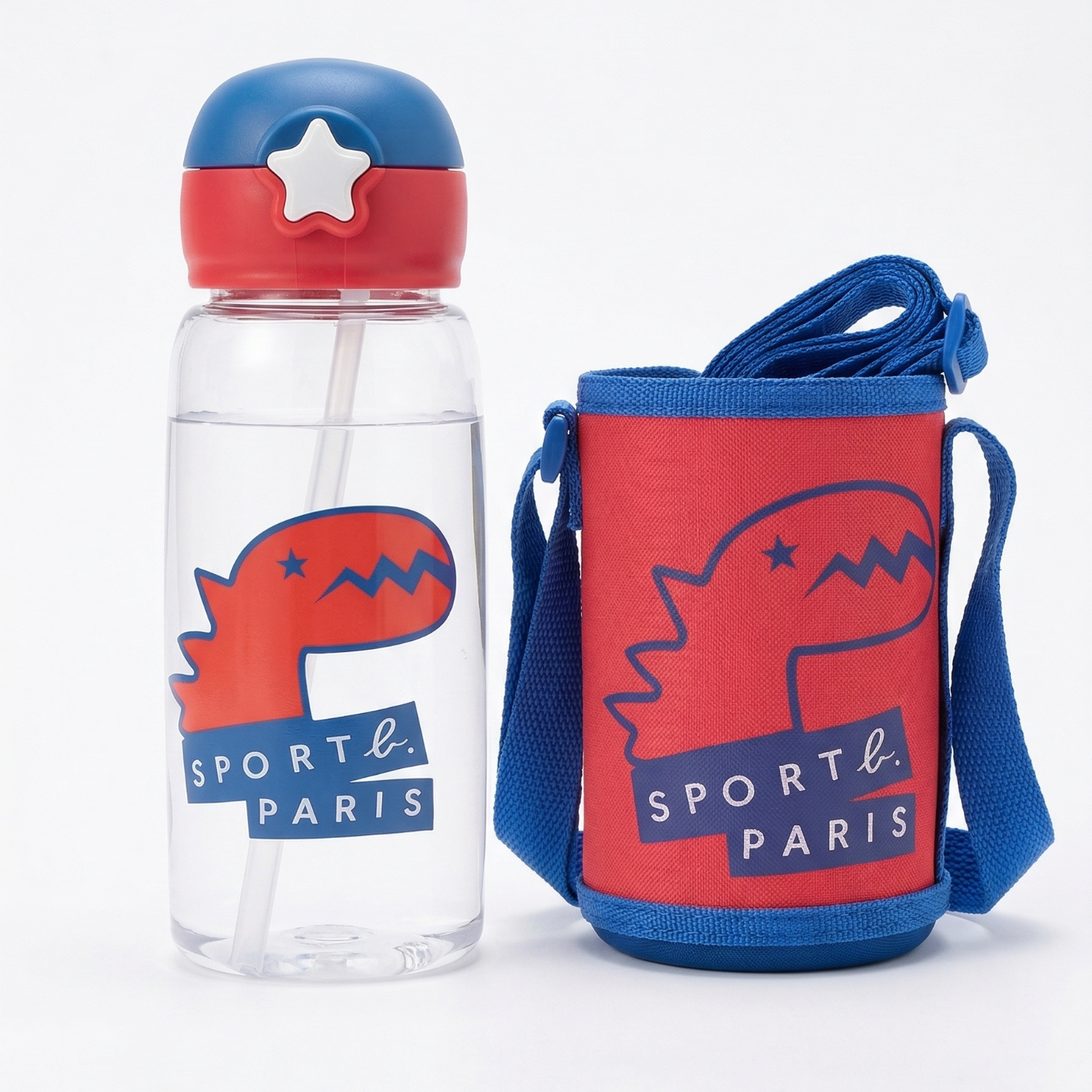 Borraccia Dinosauro per Bambini con Custodia - 700ml