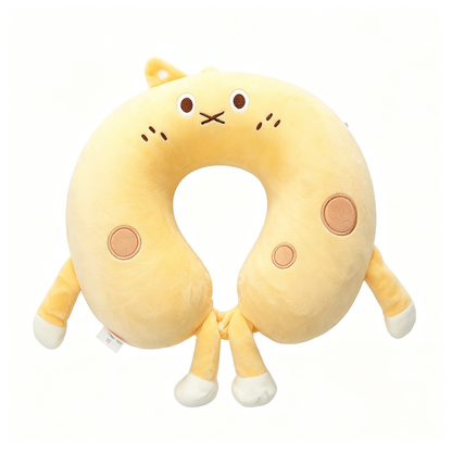Cuscino Cervicale a U - Morbido Peluche Kawaii