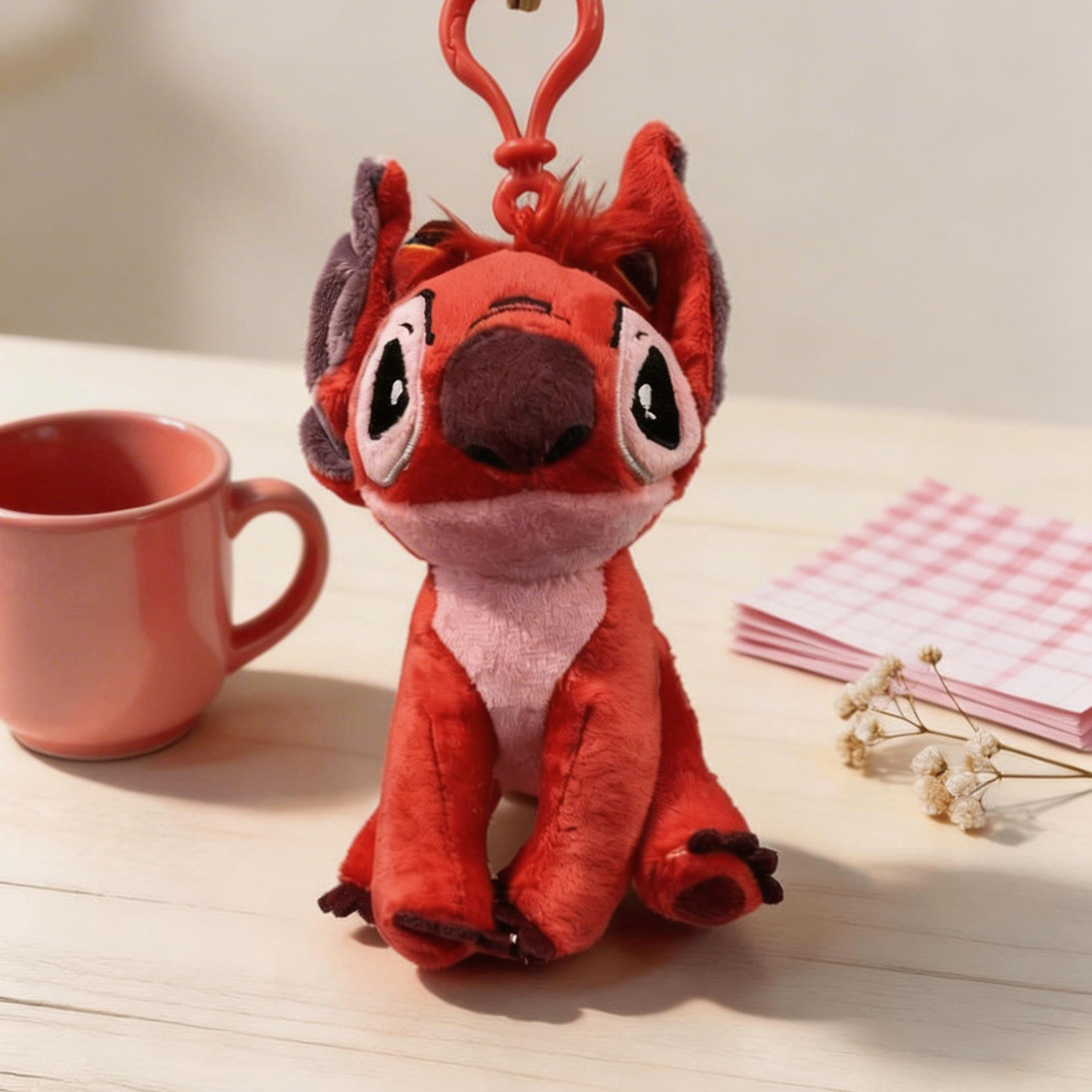 Leroy Peluche Portachiavi Disney Stitch - 12,5cm