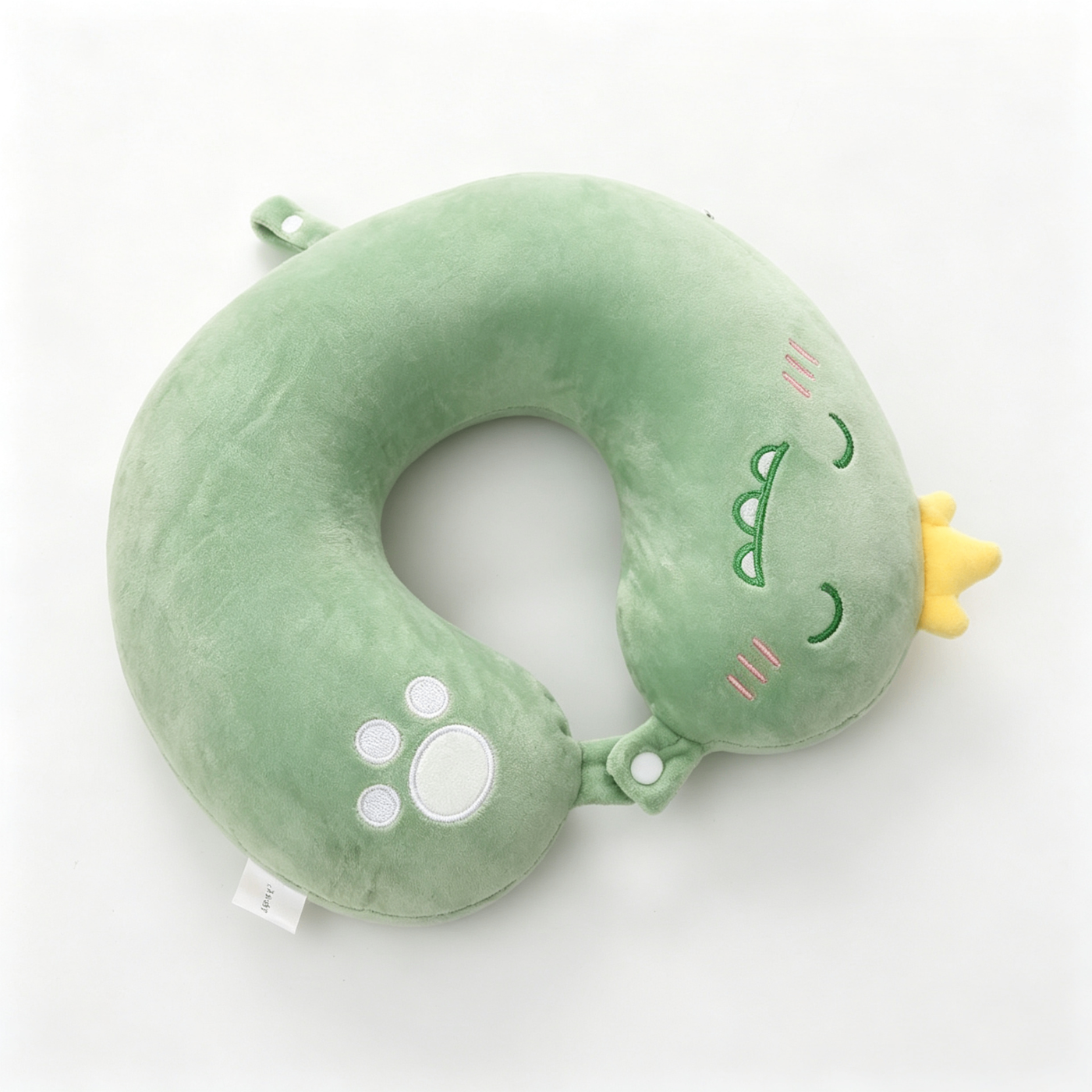 Cuscino Cervicale a U - Morbido Peluche con Zampette