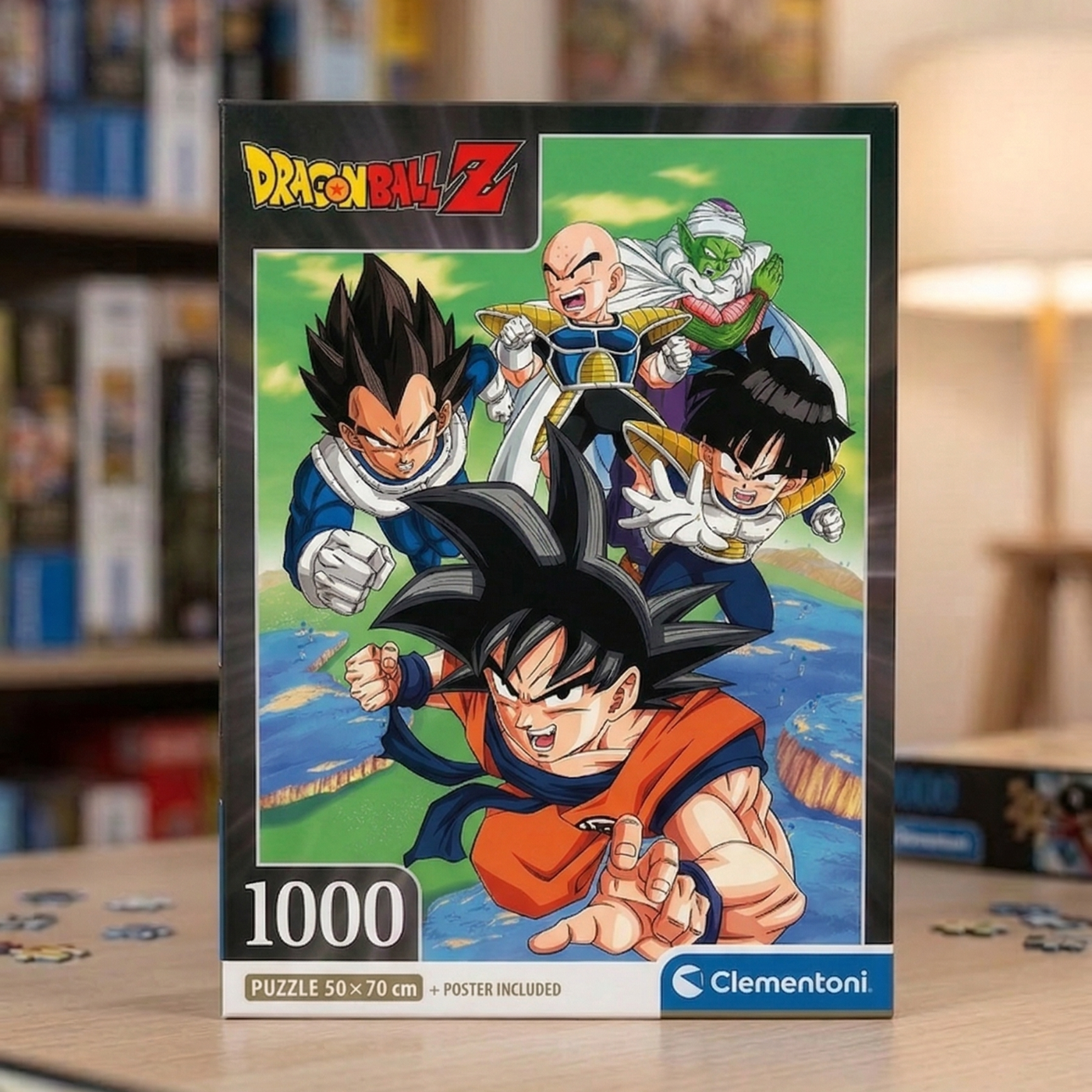 Clementoni - Puzzle - Dragon Ball - 1000 Pezzi- Puzzle Adulti, Puzzle Anime, Made In Italy