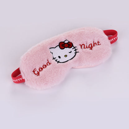 HK PLUSH MASK SATIN NIGHT TRAVEL