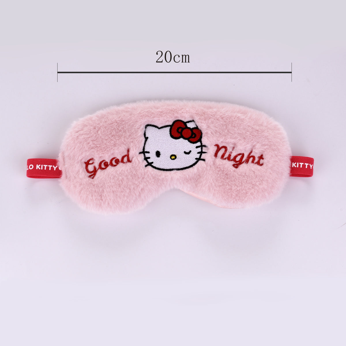 HK PLUSH MASK SATIN NIGHT TRAVEL