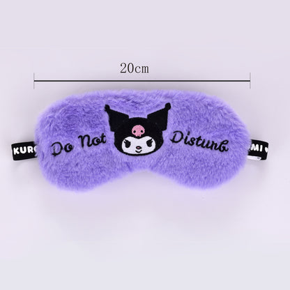 HK KURO PLUSH MASK SATIN NIGH TRAV