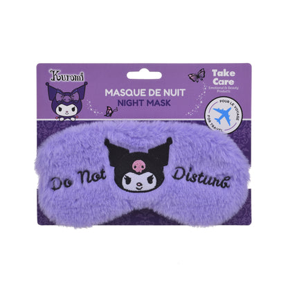HK KURO PLUSH MASK SATIN NIGH TRAV