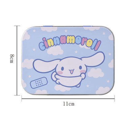 HK CINNAMOROLL BANDAIDS METAL BOX
