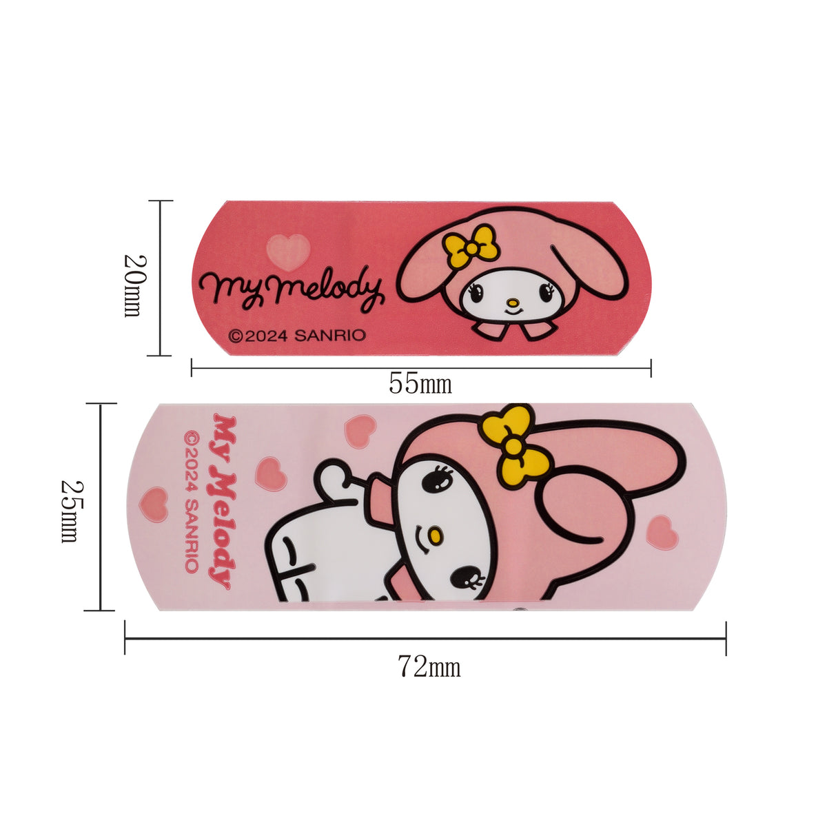 HK MELODY BANDAIDS METAL BOX