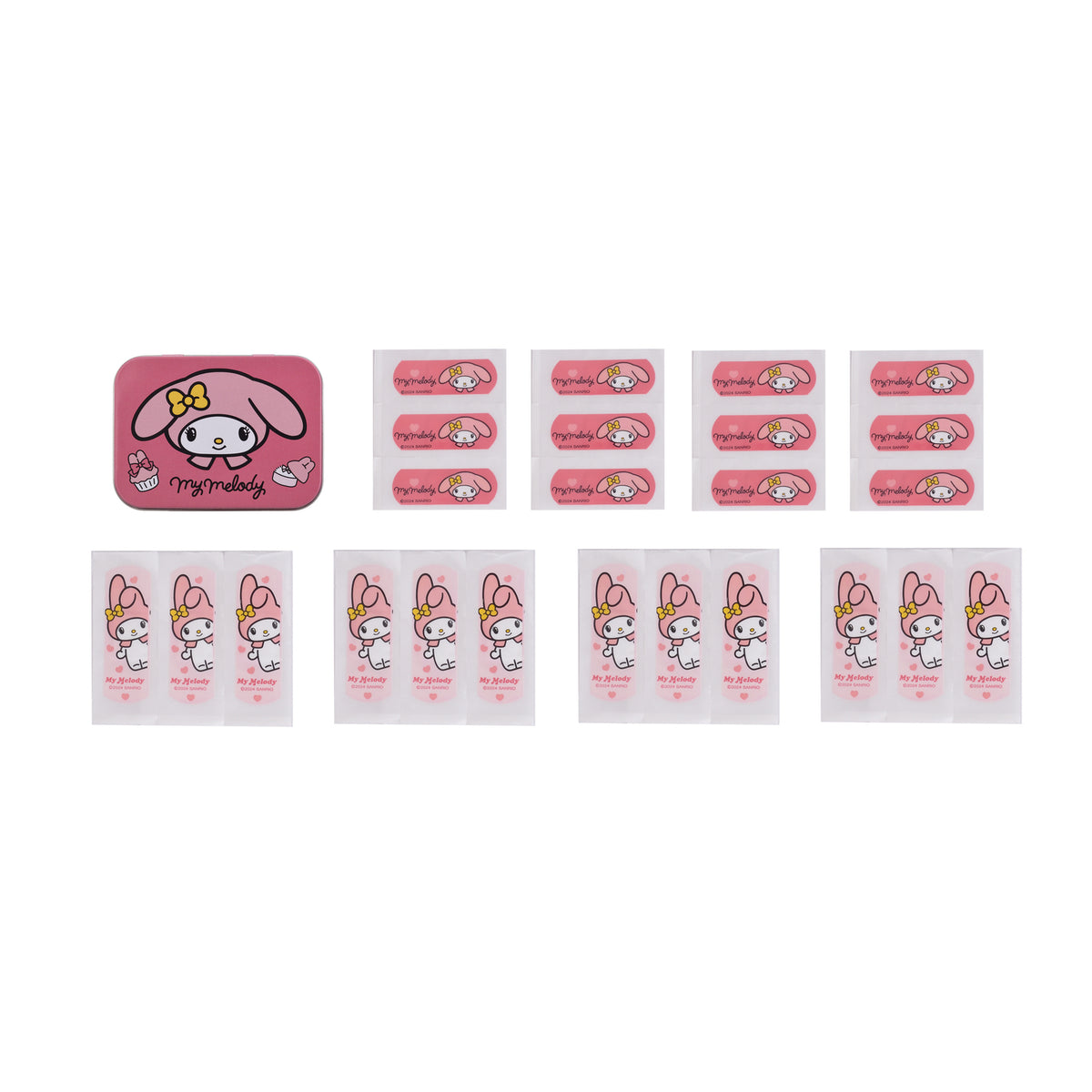HK MELODY BANDAIDS METAL BOX