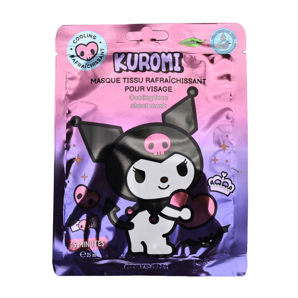 HK KUROMI SHEET MASK COOLING V 25ML