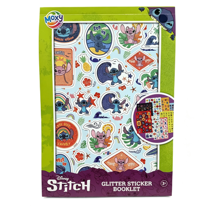 Disney Stitch: Libretto di Adesivi Glitter – Formato A5