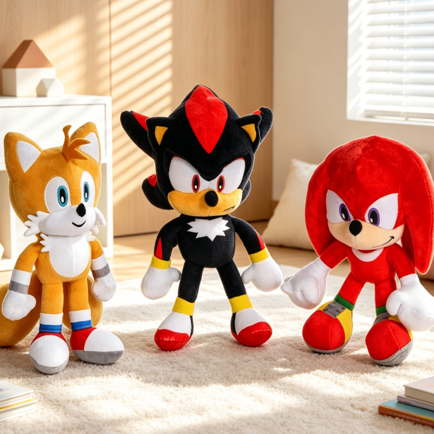 Peluche Sonic the Hedgehog 30cm - Personaggi Amici di Sonic Originali