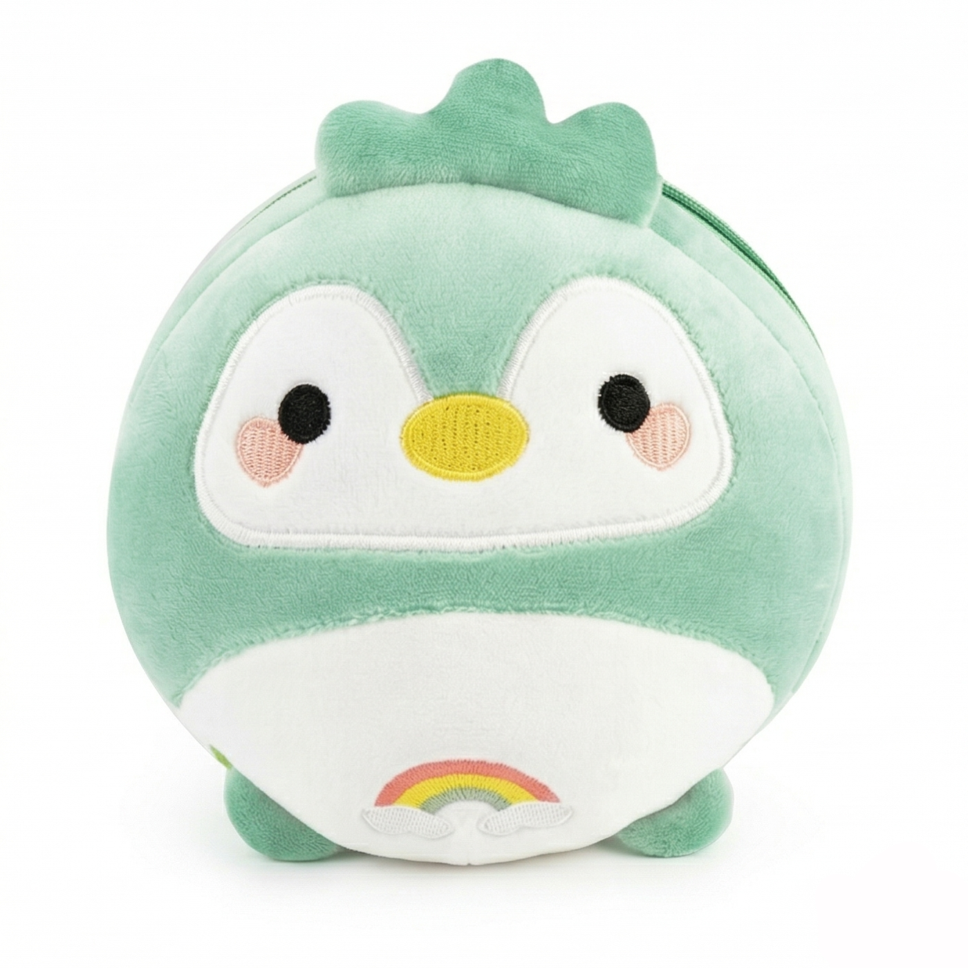 Cuscino da Viaggio Pinguino 2 in 1 - Morbido Peluche con Mascherina Occhi