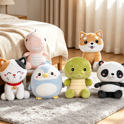 Kawaii Kuties Peluche Animali Morbidi 24cm - Super Squishy e Antistress