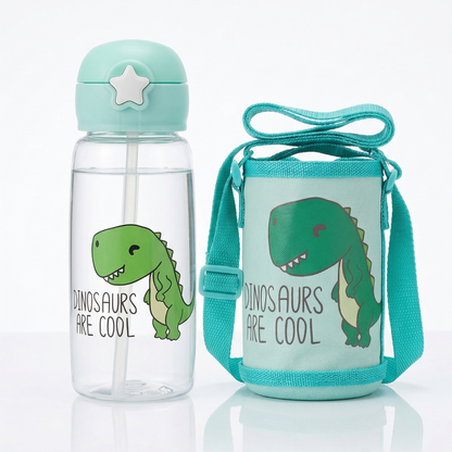 Borraccia Dinosauro per Bambini con Custodia - 700ml
