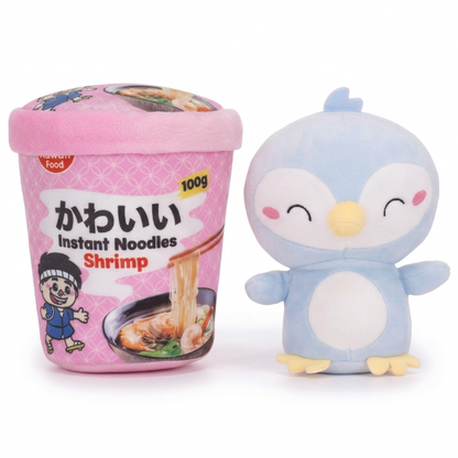 Peluche Kawaii in Cup Noodle - Animali Sorpresa