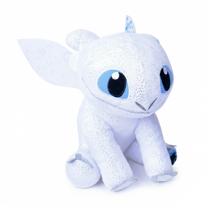 Peluche Dragon Trainer 46cm - Sdentato e Furia Chiaro