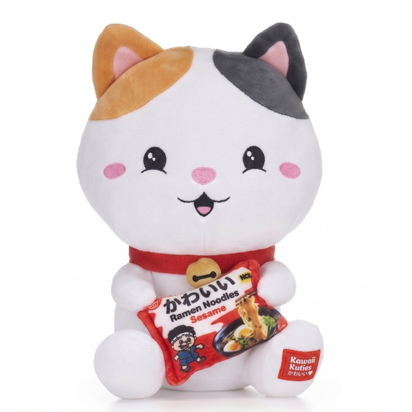Peluche Kawaii con Ramen Noodle - Cane, Gatto e Panda Super Squishy