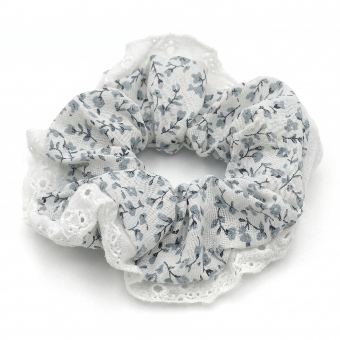 Elastico Scrunchie Fantasia a Fiori - Stile Vintage e Romantico