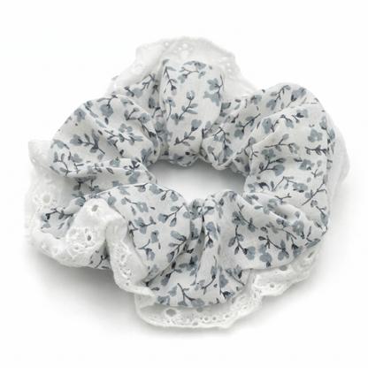 Elastico Scrunchie Fantasia a Fiori - Stile Vintage e Romantico