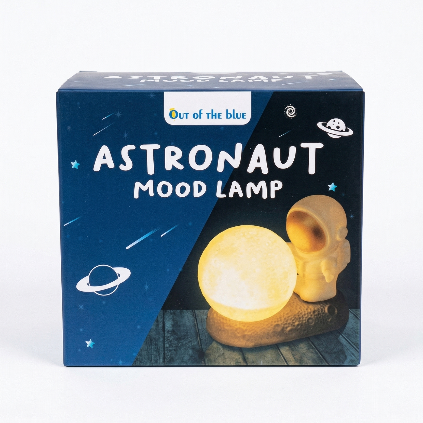 Luce Notturna Astronauta sulla Luna - Lampada LED Creativa per Bambini