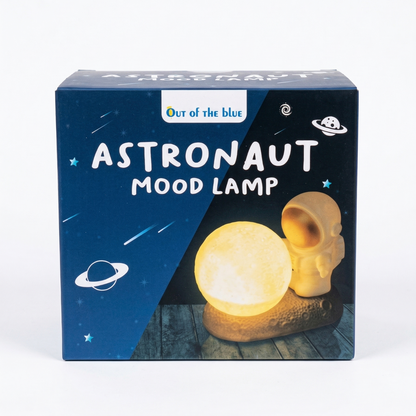 Luce Notturna Astronauta sulla Luna - Lampada LED Creativa per Bambini