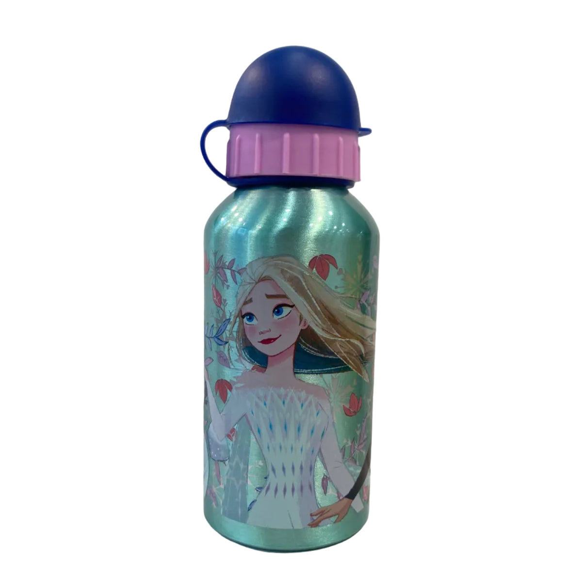 Borraccia in alluminio Frozen Elsa 400ml - vista frontale