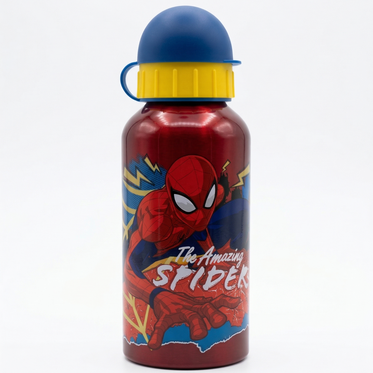 Borraccia in alluminio Spiderman 400ml - vista frontale