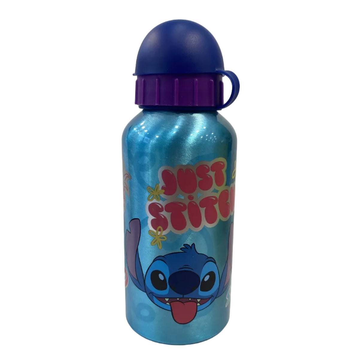 Borraccia in alluminio Stitch 400ml - vista frontale