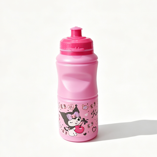 Borraccia Sport Kuromi 380ml con beccuccio - vista frontale