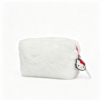 HELLO KITTY PLUSH POUCH AND CHARM