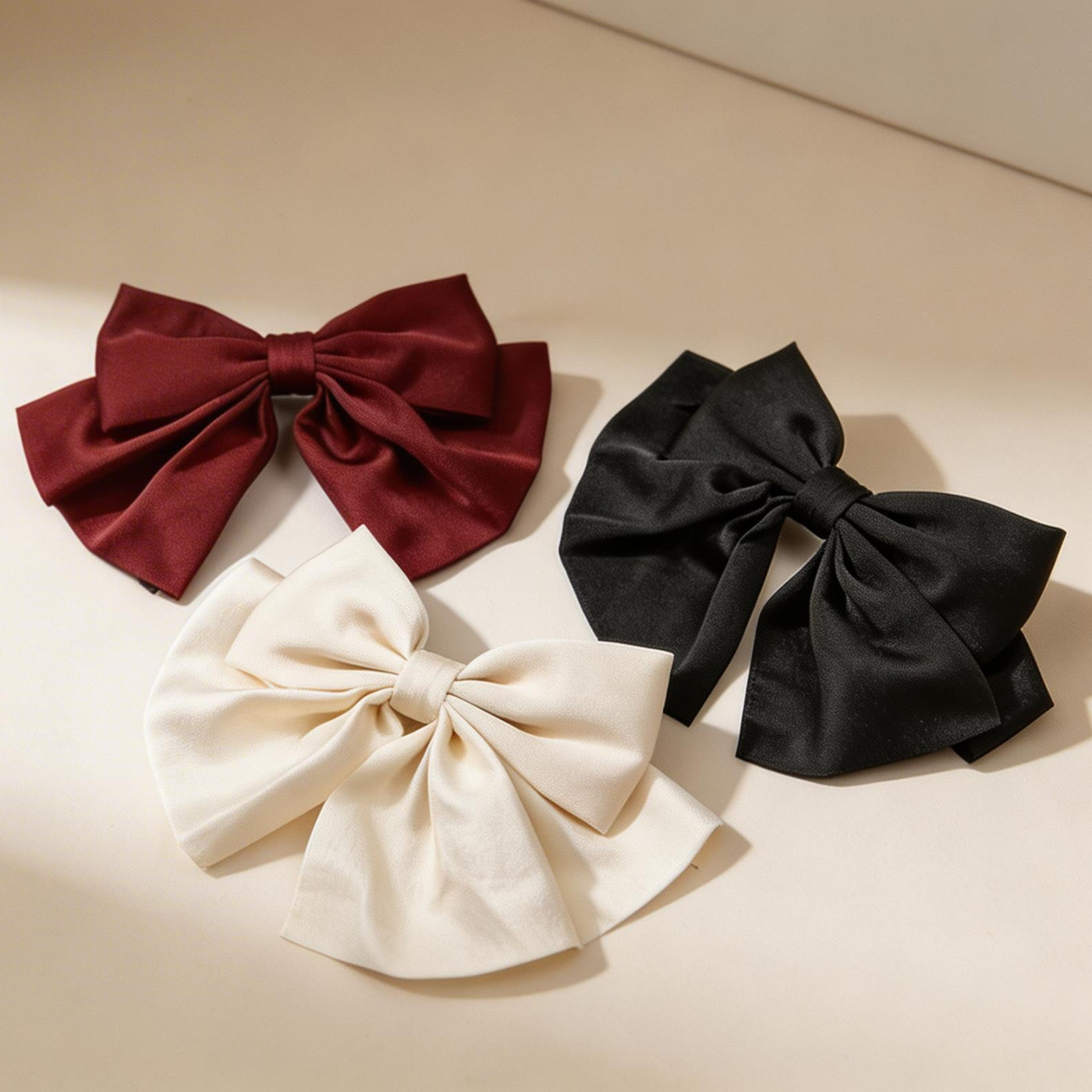 Fiocco Elegante in Raso - Molletta Capelli