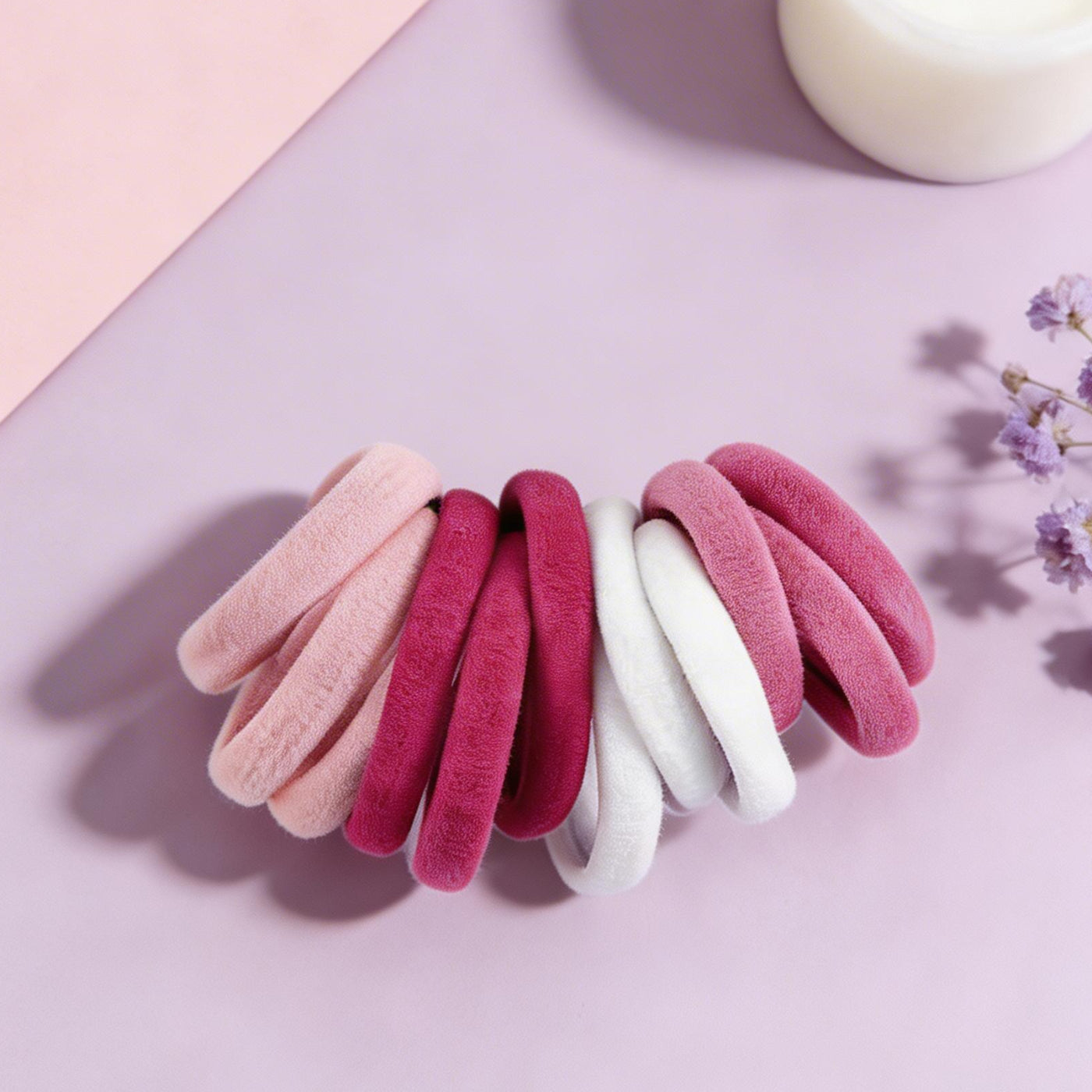 Set Elastici per Capelli Multicolore