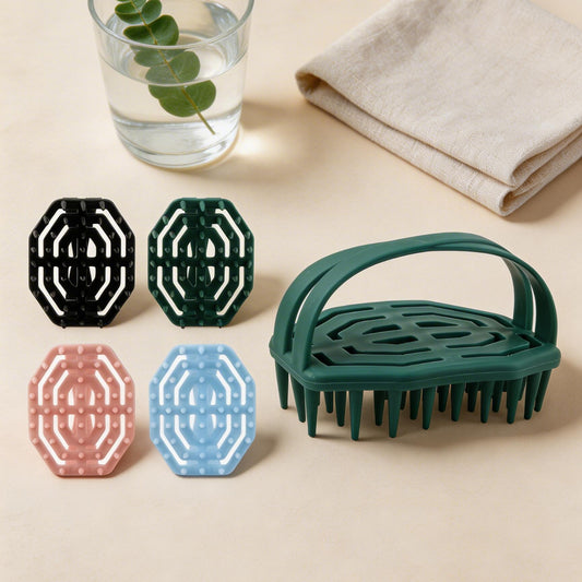 Spazzola Ventilata in Silicone per Scrub e Massaggio Testa