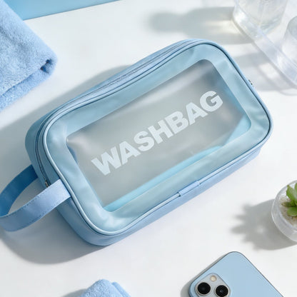Beauty Case Trasparente Impermeabile - Borsa Trucchi da Viaggio