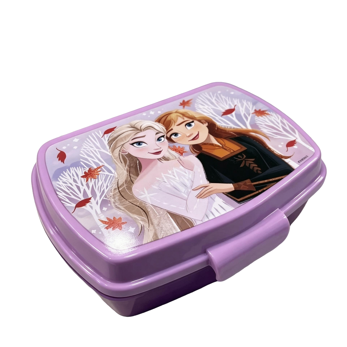 Portapranzo Frozen 2 Elsa e Anna scatola porta merenda scuola - vista frontale