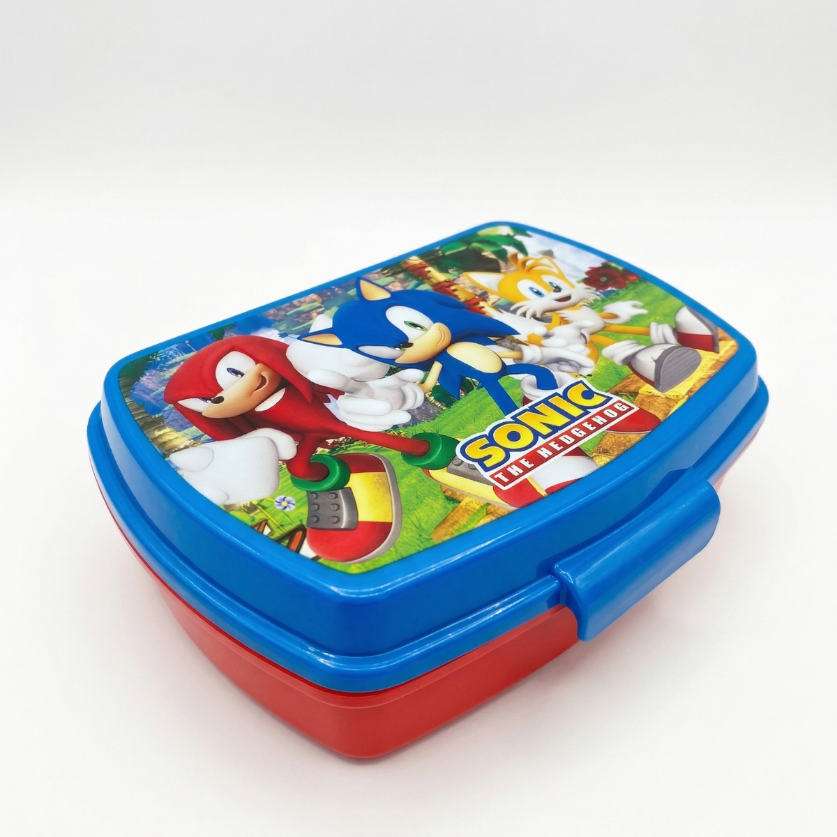 Portapranzo Sonic the Hedgehog scatola porta merenda scuola - vista frontale