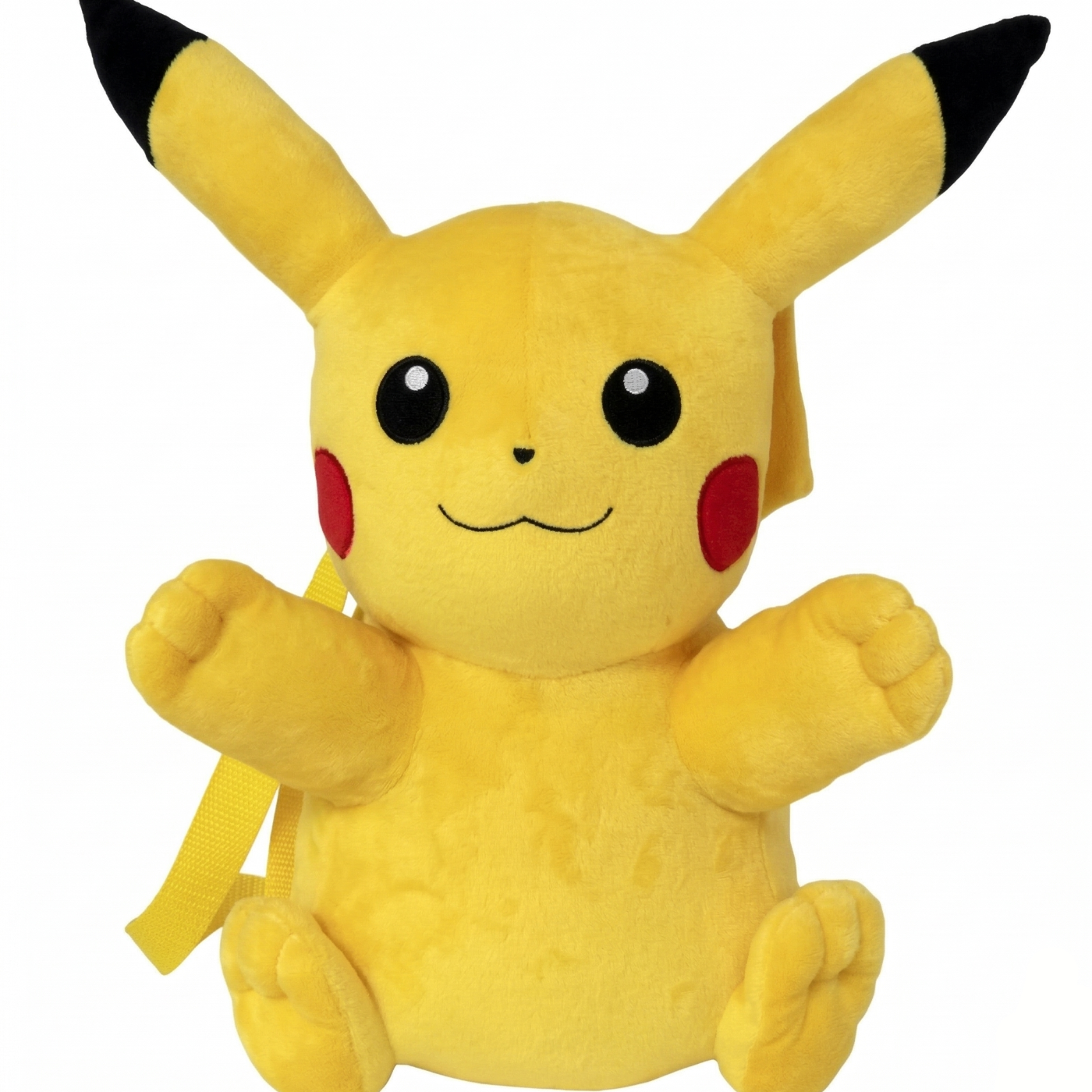 Zaino in peluche Pikachu 35cm - vista frontale